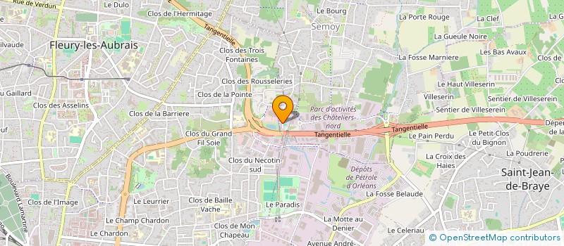localisation de l'entreprise SCI HIBISCUS  SEMOY