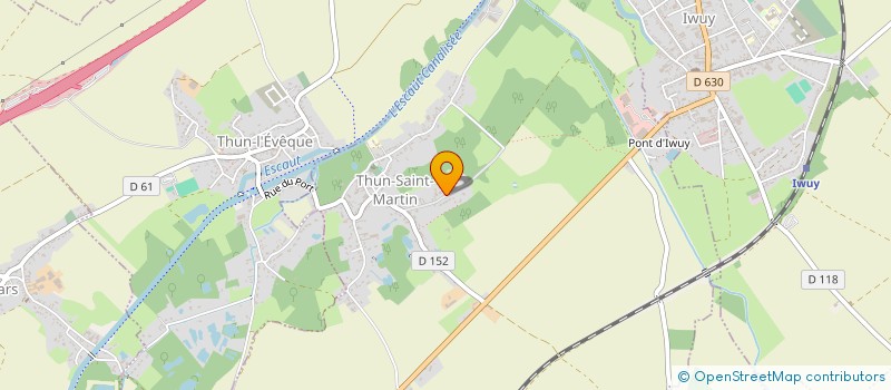 localisation de l'entreprise SCI HIBON-WELTI  THUN-SAINT-MARTIN