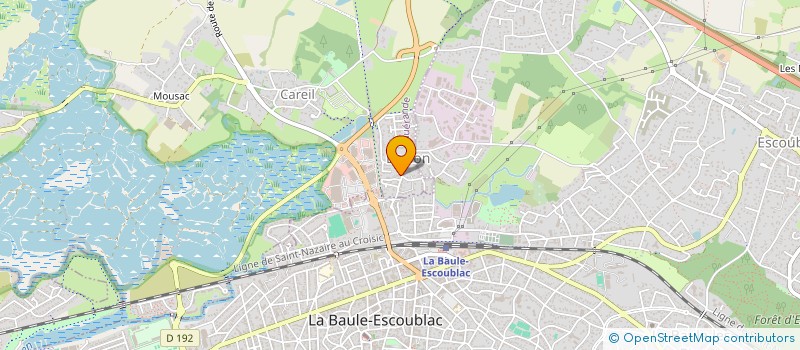 localisation de l'entreprise SCI HICCADDE  GUERANDE