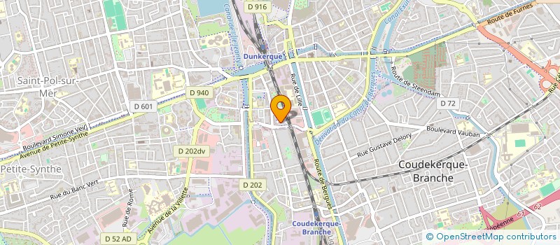 localisation de l'entreprise SCI HICHRI à DUNKERQUE