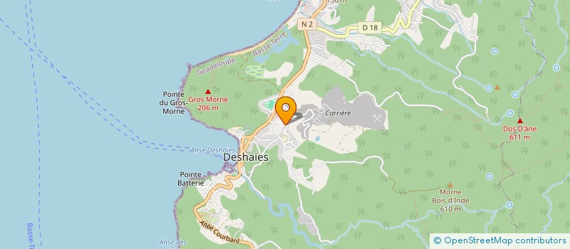 localisation de l'entreprise SCI HIDA  DESHAIES