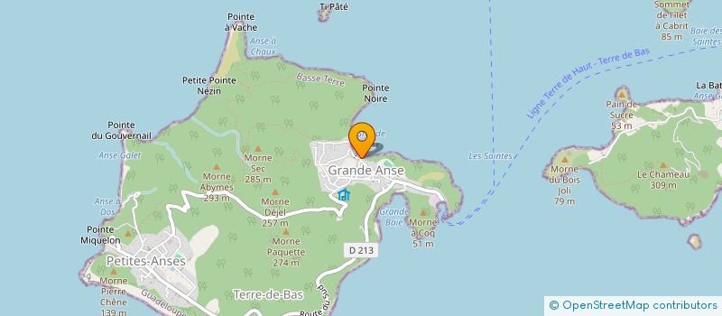 localisation de l'entreprise SCI HIDAMO à TERRE-DE-BAS