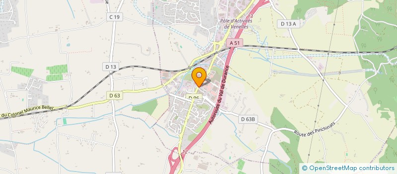 localisation de l'entreprise SCI HIDUP  VENELLES