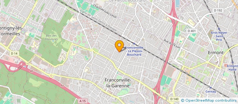 localisation de l'entreprise SCI HIDY  FRANCONVILLE LA GARENNE