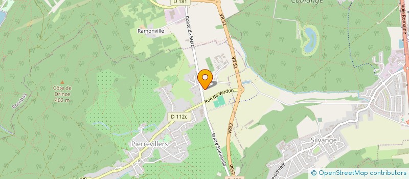 localisation de l'entreprise SCI HIEULLE COUSINES MAIZIERES  PIERREVILLERS