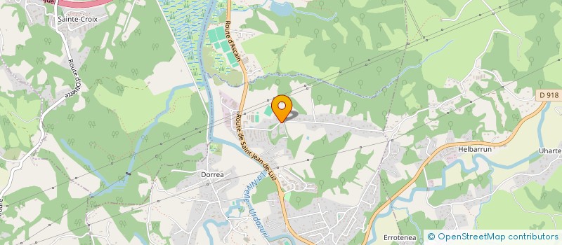 localisation de l'entreprise SCI HIGHBURY  ASCAIN