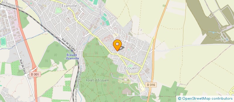 localisation de l'entreprise SCI HIJJI  ECOUEN