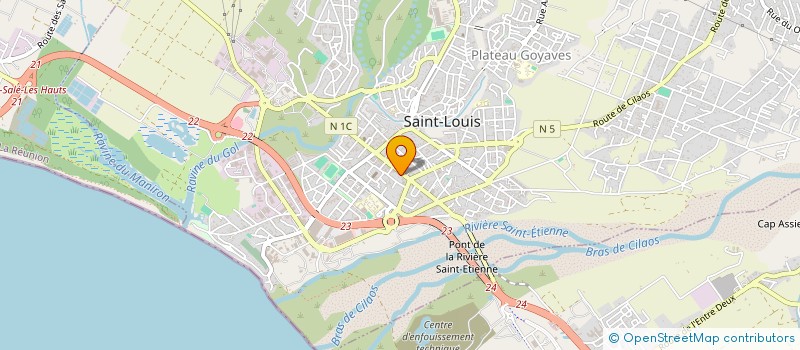localisation de l'entreprise SCI HILAL à SAINT-LOUIS