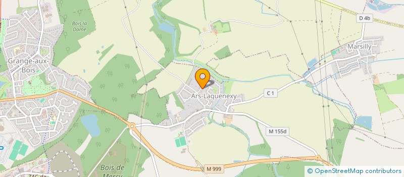 localisation de l'entreprise SCI HILARION  ARS-LAQUENEXY