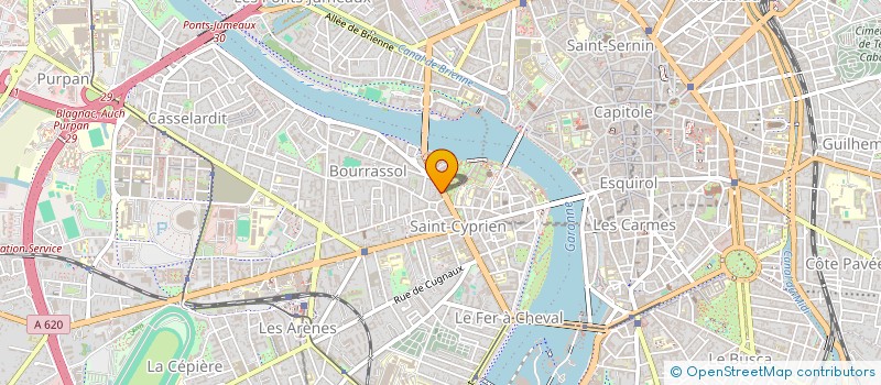localisation de l'entreprise SCI HILDEGARDE BARRIERE à TOULOUSE