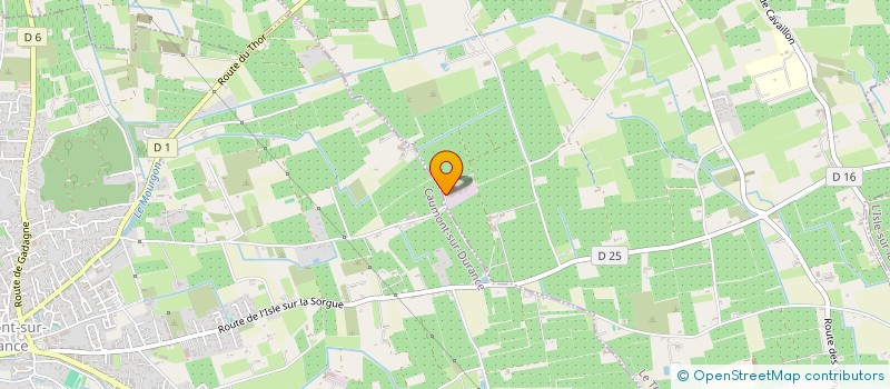 localisation de l'entreprise SCI HILGER  ESTEZARGUES