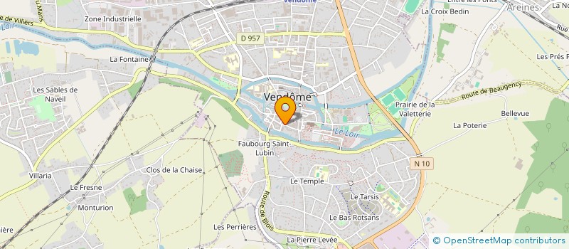 localisation de l'entreprise SCI HILKAT  VENDOME