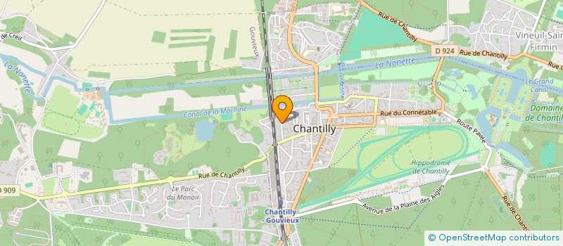 localisation de l'entreprise SCI HILL PARK  CAUSSENS