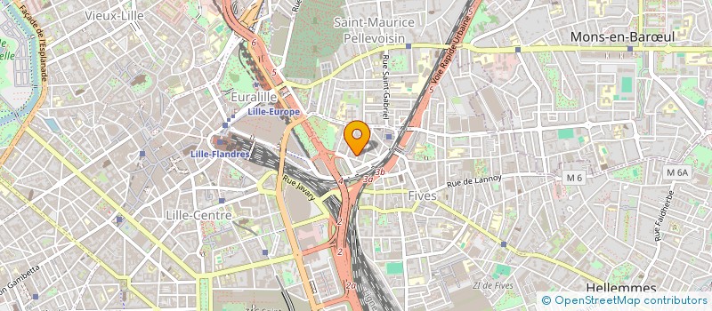 localisation de l'entreprise SCI HILO STEP à LILLE