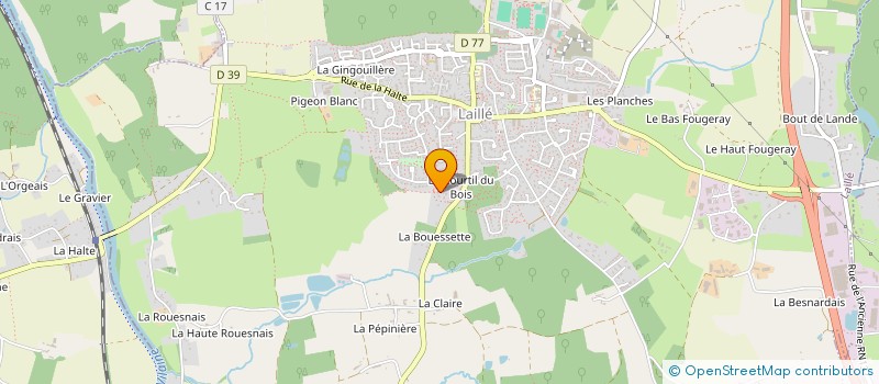 localisation de l'entreprise SCI HILY IDF  LAILLE