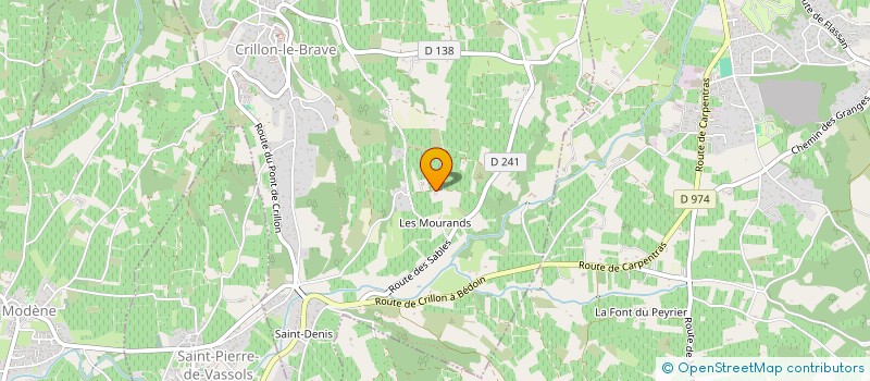 localisation de l'entreprise SCI HIMALAYA  CRILLON-LE-BRAVE