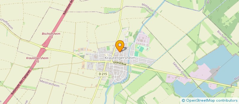 localisation de l'entreprise SCI HIMBER  KRAUTERGERSHEIM