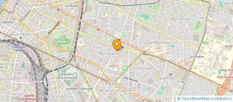 localisation de l'entreprise SCI HIMMO  LYON