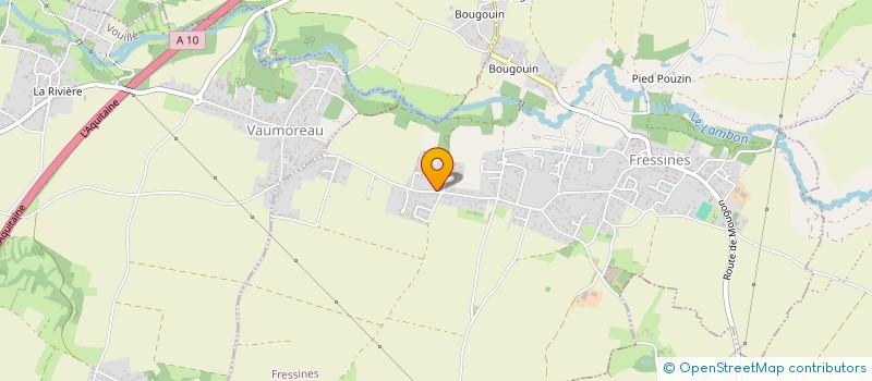 localisation de l'entreprise SCI HINALINE  FRESSINES