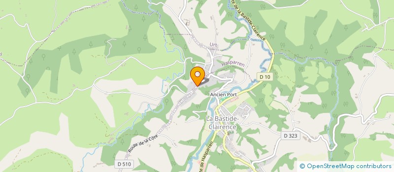 localisation de l'entreprise SCI HINANY à HASPARREN