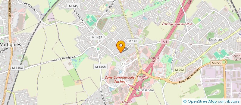 localisation de l'entreprise SCI HINDINES à FACHES-THUMESNIL