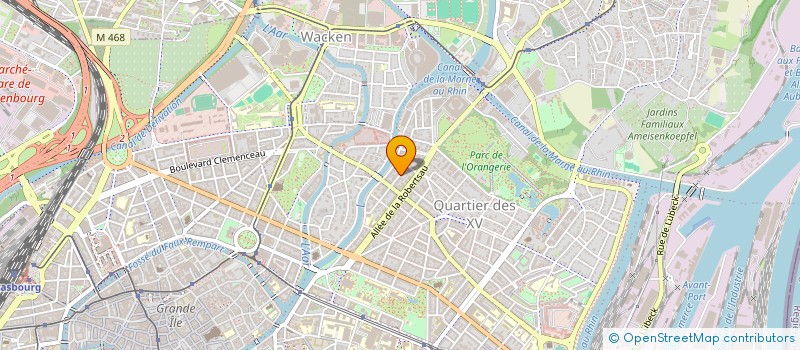 localisation de l'entreprise SCI HING YOUN à STRASBOURG