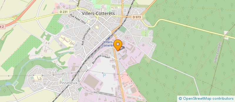localisation de l'entreprise SCI HIPPOCAMPE à VILLERS-COTTERETS