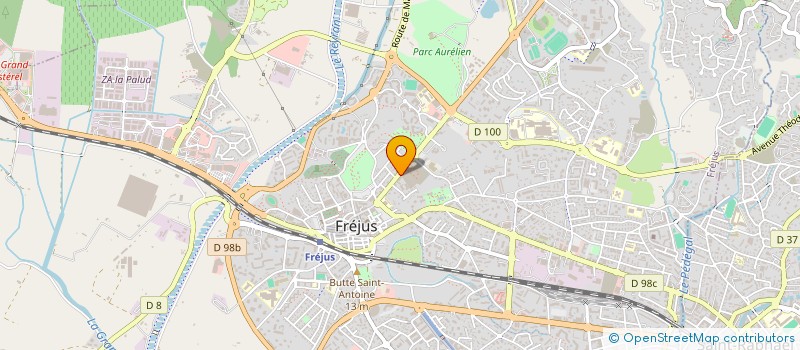 localisation de l'entreprise SCI HIPPOCRATE 27 à FREJUS