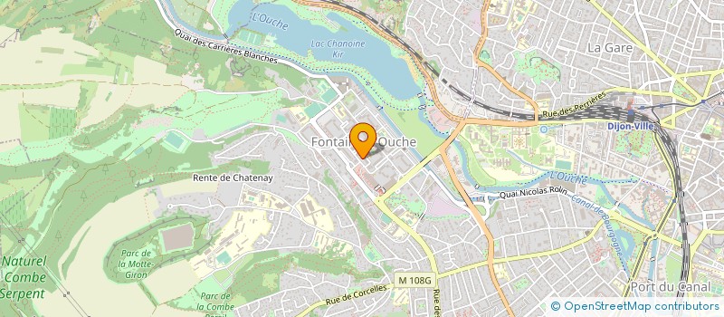 localisation de l'entreprise SCI HIPPOCRATE à DIJON