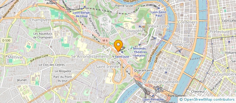 localisation de l'entreprise SCI HIPPOCRATE  LYON