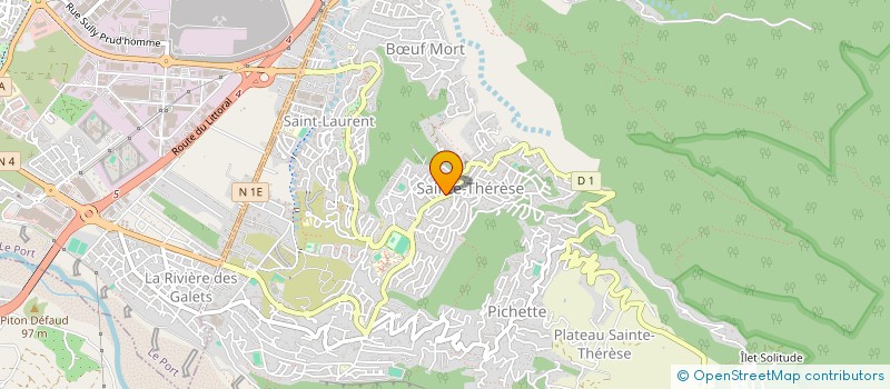 localisation de l'entreprise SCI HIPPOCRATE à LA POSSESSION