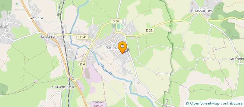 localisation de l'entreprise SCI HIPPOCRATE  PAULHAGUET