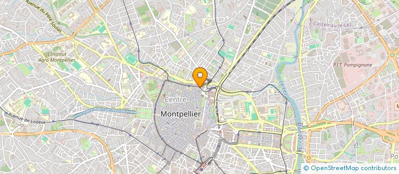 localisation de l'entreprise SCI HIPPOLYTE à MONTPELLIER
