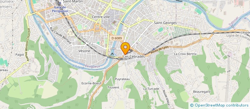 localisation de l'entreprise SCI HIPPOLYTE à SANILHAC