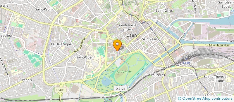 localisation de l'entreprise SCI HIPSCA à CAEN