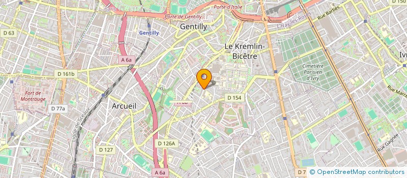 localisation de l'entreprise SCI HIREMI  LE KREMLIN-BICETRE