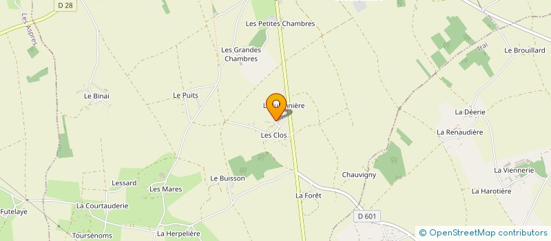 localisation de l'entreprise SCI HIRIGOYEN-POURQUIE à CRULAI