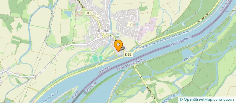 localisation de l'entreprise SCI HIRLIMANN ALPHONSE  RHINAU