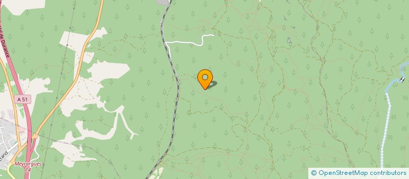 localisation de l'entreprise SCI HIROKI  MEYRARGUES