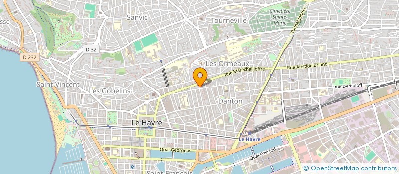 localisation de l'entreprise SCI HIRONDELLE  AGDE
