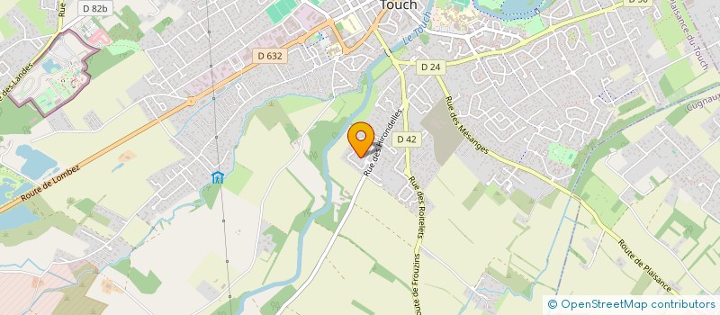 localisation de l'entreprise SCI HIRONDELLE  PLAISANCE-DU-TOUCH