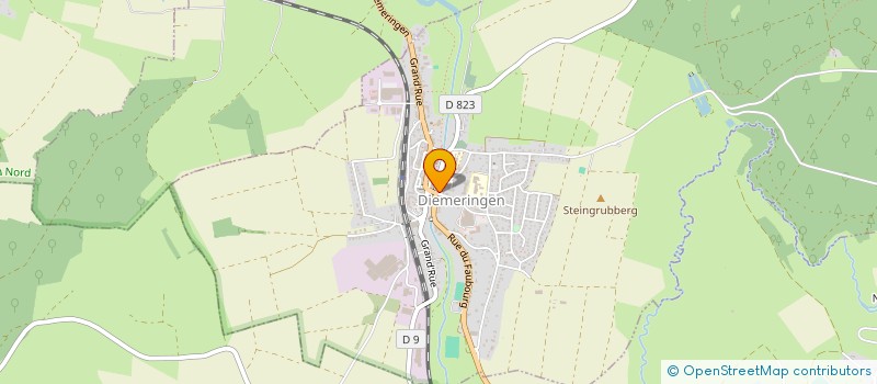 localisation de l'entreprise SCI HIRTZ  DIEMERINGEN