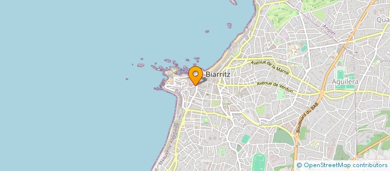 localisation de l'entreprise SCI HIRUAK à BIARRITZ