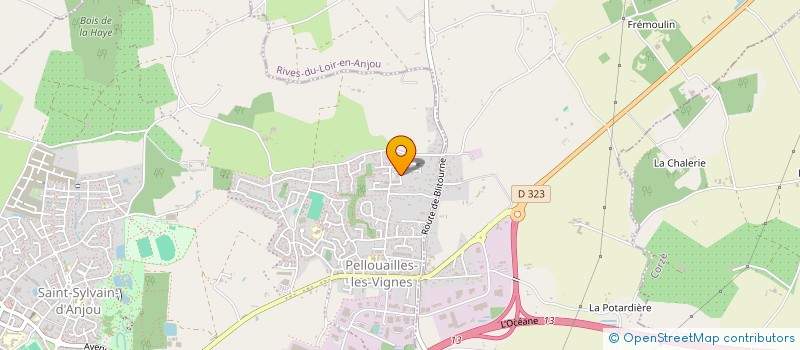 localisation de l'entreprise SCI HISLAN  VERRIERES-EN-ANJOU