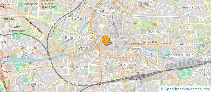 localisation de l'entreprise SCI HISSEO  RENNES