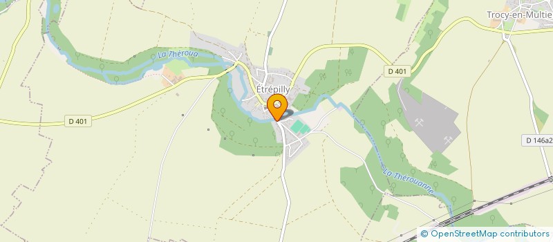 localisation de l'entreprise SCI HISTOIRE D'EAU  ETREPILLY