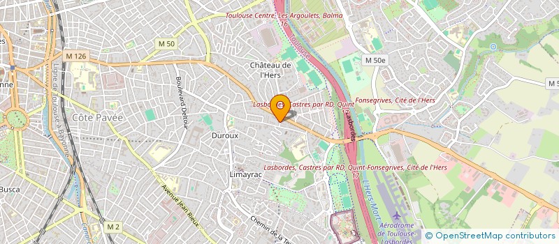 localisation de l'entreprise SCI HIVEPARK à TOULOUSE