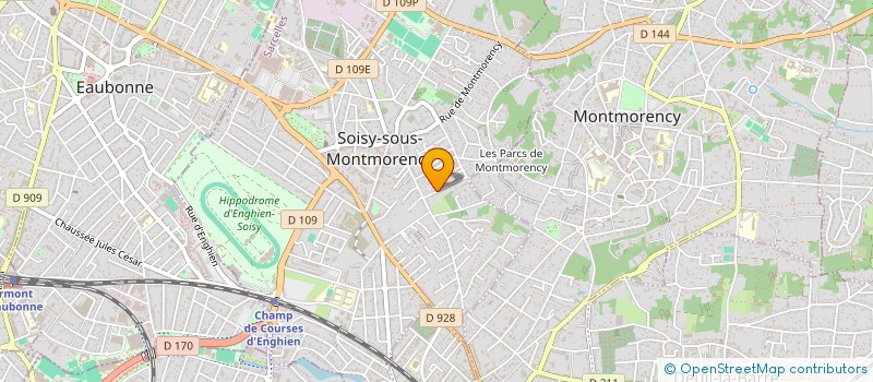 localisation de l'entreprise SCI HIVER MASSE à SOISY-SOUS-MONTMORENCY