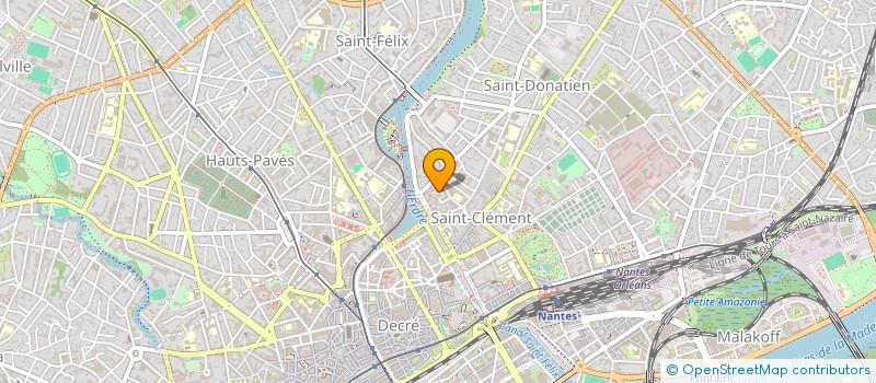 localisation de l'entreprise SCI HIVERNAUD  NANTES