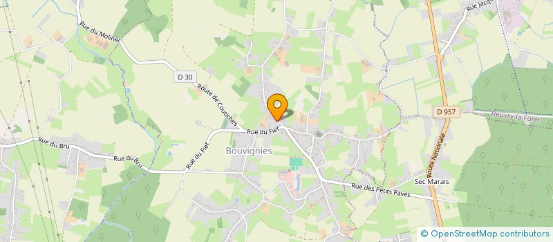 localisation de l'entreprise SCI HJL à BOUVIGNIES